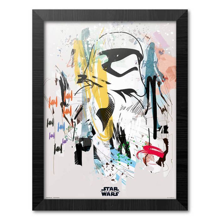 Cadre - STAR WARS - EPISODE IX - ARTIST TROOPER - 30x40cm - Contemporain - Design