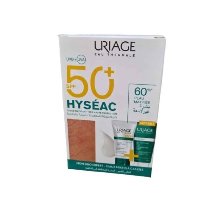 Uriage HYSÉAC Fluide SPF50+ 50ml+GEL50ML