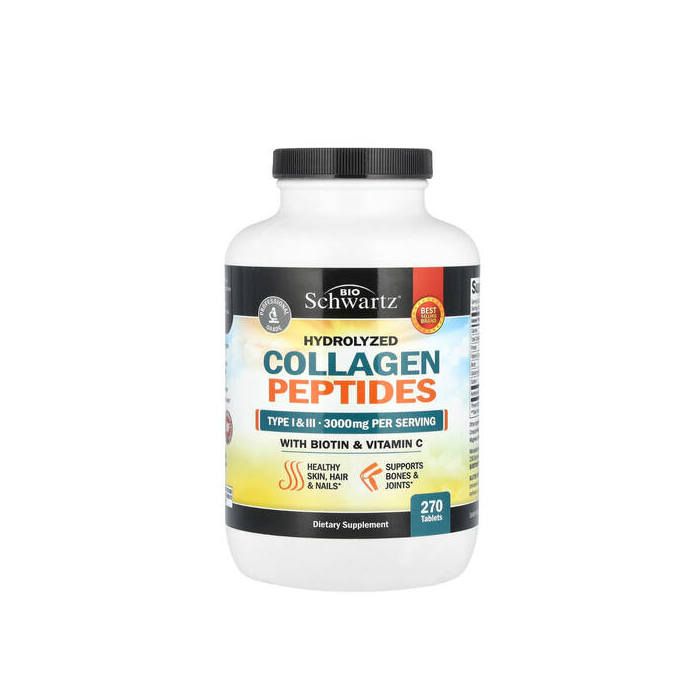 Collagen hydrolysé à la biotine