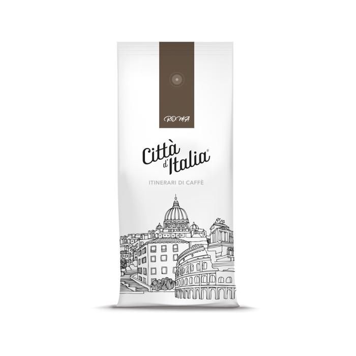 CAFÉ TORRÉFIÉ ITALIEN : ROMA - 1KG