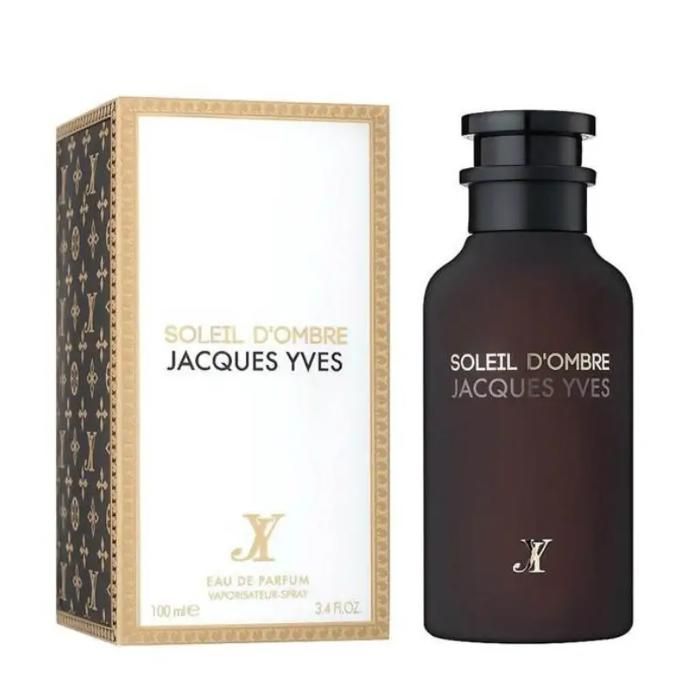 Parfum Unisexe - Fragrance World - Soleil D’Ombre Jacques Yves - 100ml - Eau de parfum - Agrumes