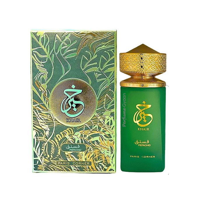 Parfum - Khair - Pistachio - 100ml - Unisexe - Notes de bergamote et pistache