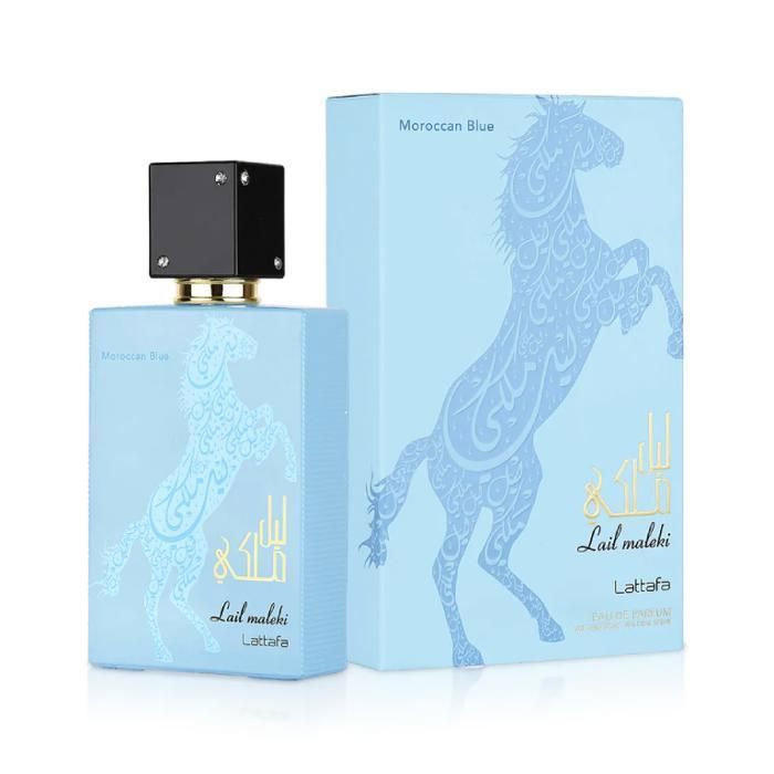 Eau de Parfum - Lail Maleki - Moroccan Blue - 100ml - Unisexe - Fraîcheur Méditerranéenne