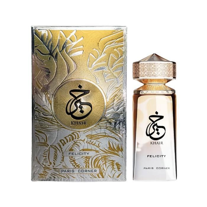 Eau de Parfum - Khair - Felicity - 100 ml - Unisexe - Notes florales et gourmandes