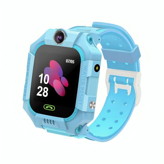Montre Connectee Enfant Smart 2030 C002 – GPS, Appels, SOS, Camera –blue