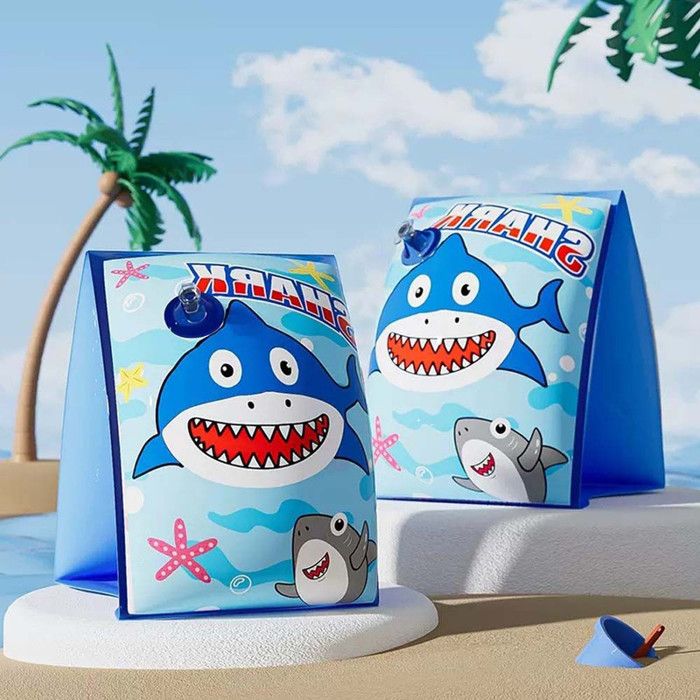 Brassards de natation - Baby Shark - Multicolore - Confortable - Résistant - Flottabilité optimale