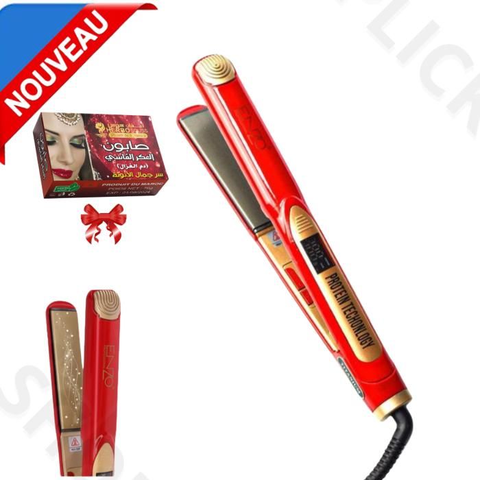 Lisseur Cheveux Professional Pro Pour Application Kératine Et Protéine EN-5188