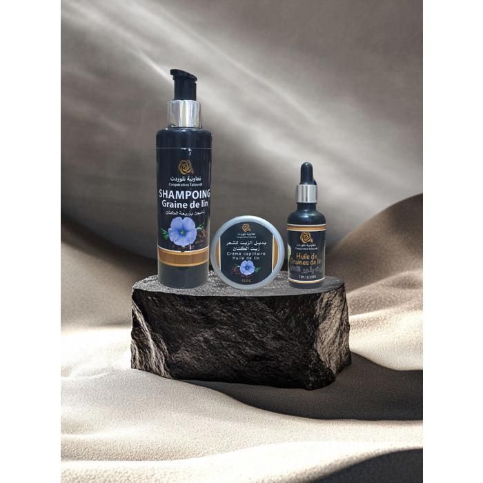 Coffret de Soins Capillaires aux Graines de Lin
