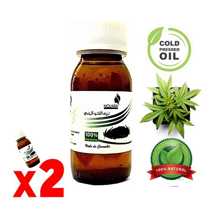 Huile de Chanvre (Cannabis, Hachich) 100% naturel -120ml