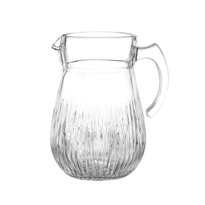 Pichet en Verre - GENERIC - NT16001102W - 1,5L - Transparent - Avec couvercle