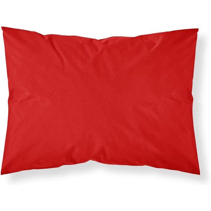 Taie d'oreiller - GENERIC - Pomme d'Amour - 50x70 cm - 100% Coton - Uni