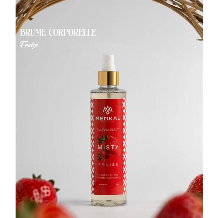 Brume Corporelle - Fraise - 250 ml - Eau fraîche - Parfum fruité subtil