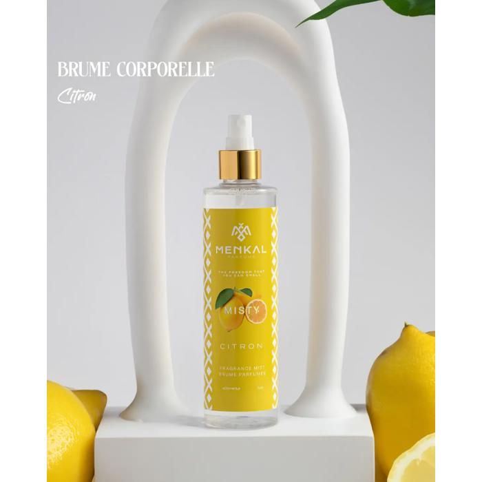 Brume Corporelle - Citron - 250 ml - Eau fraîche - Agrumes