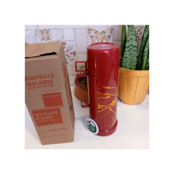 Thermos pour Boissons chaudes et froides, Bouteille Isotherme Avec tasse 0,45L-6