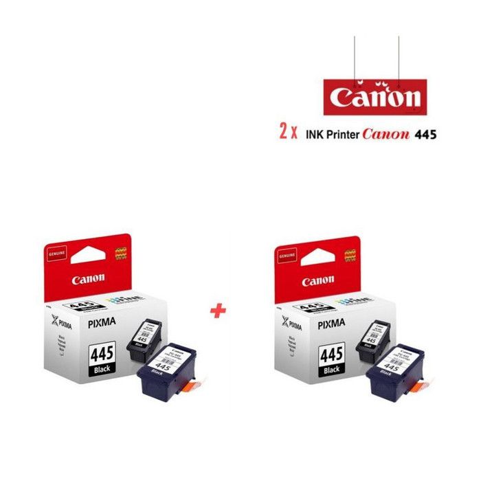 Pack 2 Cartouches PG-445 BK - Original