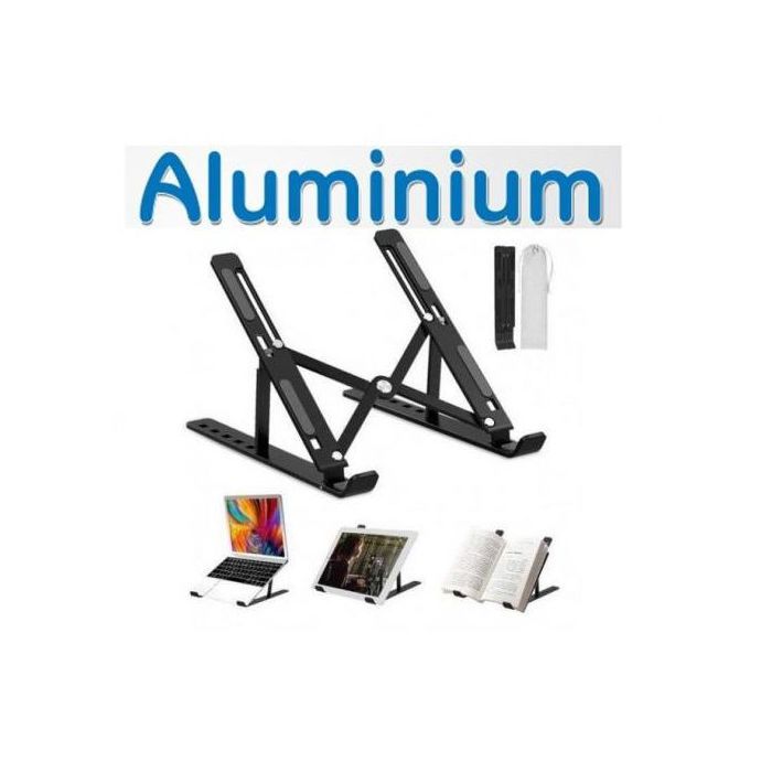 Laptop stand Support ordinateur portable en alliage d'aluminium réglable
