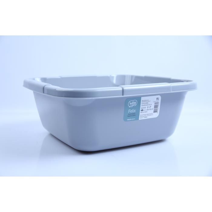 Bassine Félix carré 9 L Hobby Life