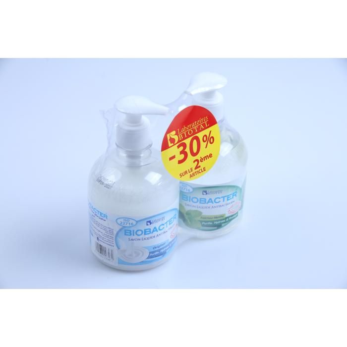 Savon liquide - GENERIC - Lot de 2 - Menthe et Original - 500 ml - Sans parabène