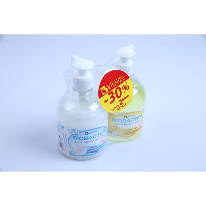 Savon liquide - GENERIC - Lot de 2 - 500 ml - Citron et original - Sans parabène