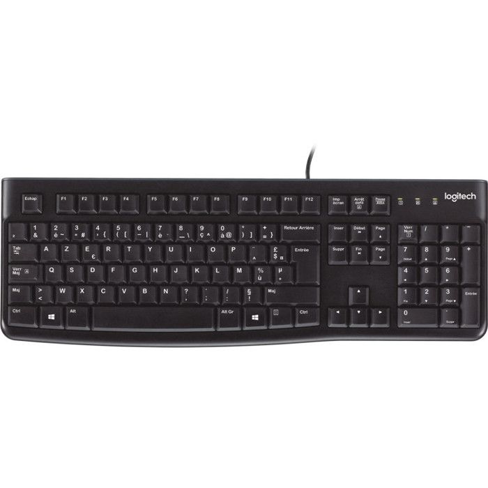 Clavier à connexion USB K120 - AZERTY