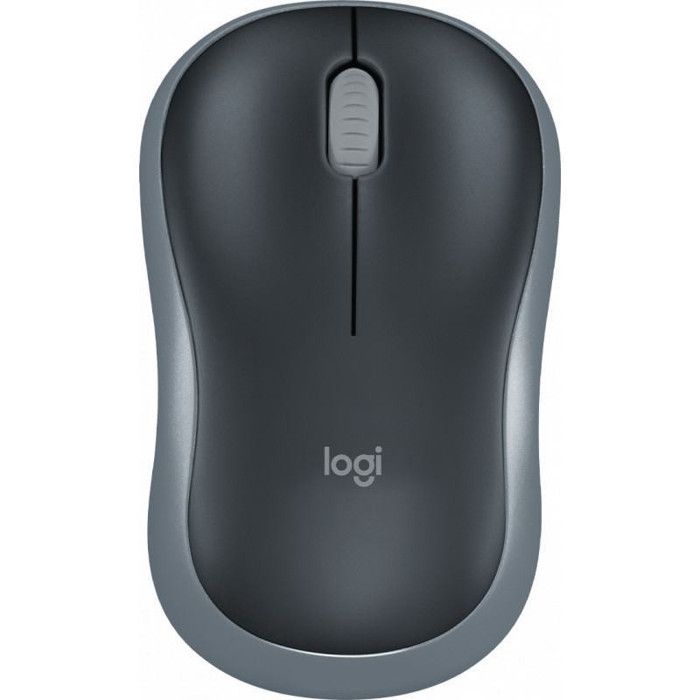 Souris sans fil - LOGITECH - M185 - Suivi optique fluide - 3 boutons - 10 mètres de portée