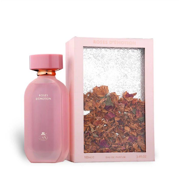 Eau de parfum - Fragrance World - Paris Roses D'Emotion - 100ml - Floral - Notes de rose et framboise