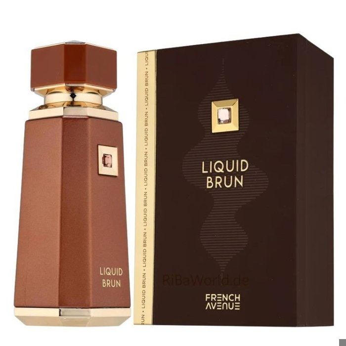 Eau de parfum - FRENCH AVENUE - Liquid Brun - 100 ml - Bois - Épicé - Vanillé
