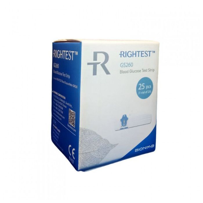 Boite de  25 Bandelettes RIGHTEST GS260