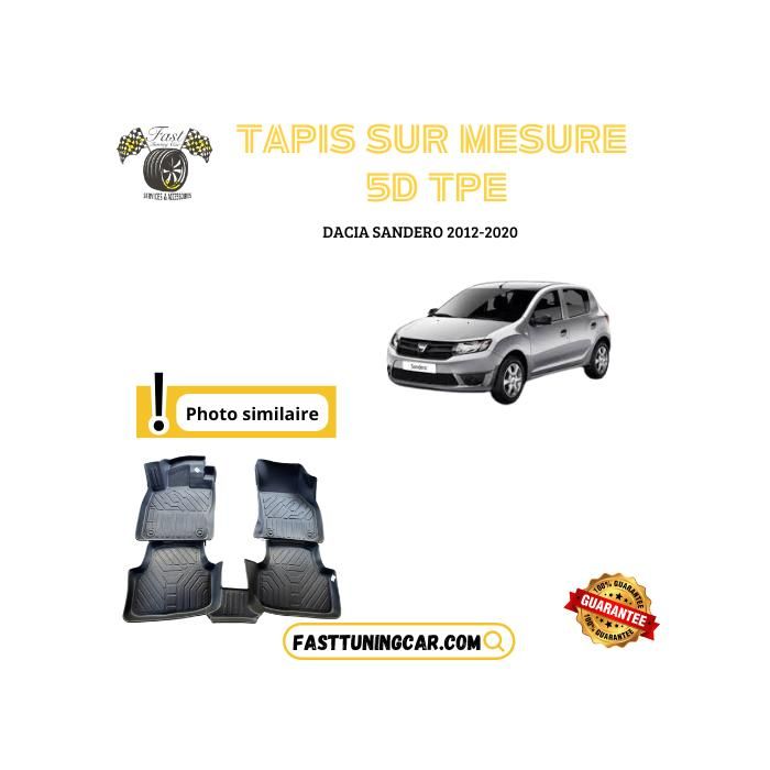 Tapis sur mesure 5D TPE Dacia Sandero 2012-2020