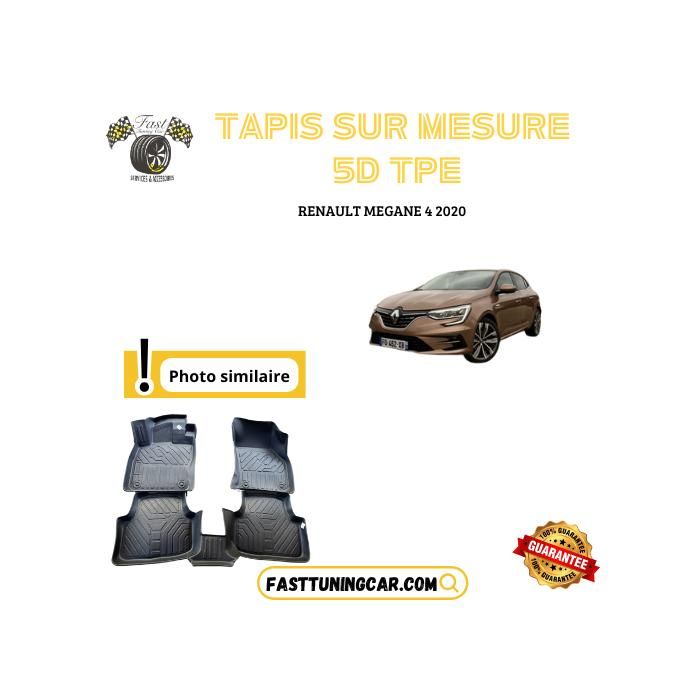 Tapis sur mesure 5D TPE Renault Mégane 4 2020