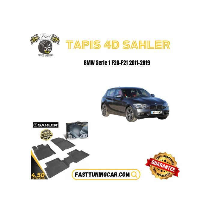 Tapis sur mesure 4D Bmw Série 1 F20-F21 2011-2018