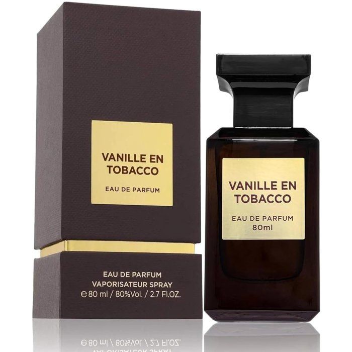 Eau de Parfum - FRAGRANCE WORLD - Vanille en Tobacco - 100 ml - Oriental - Gourmand