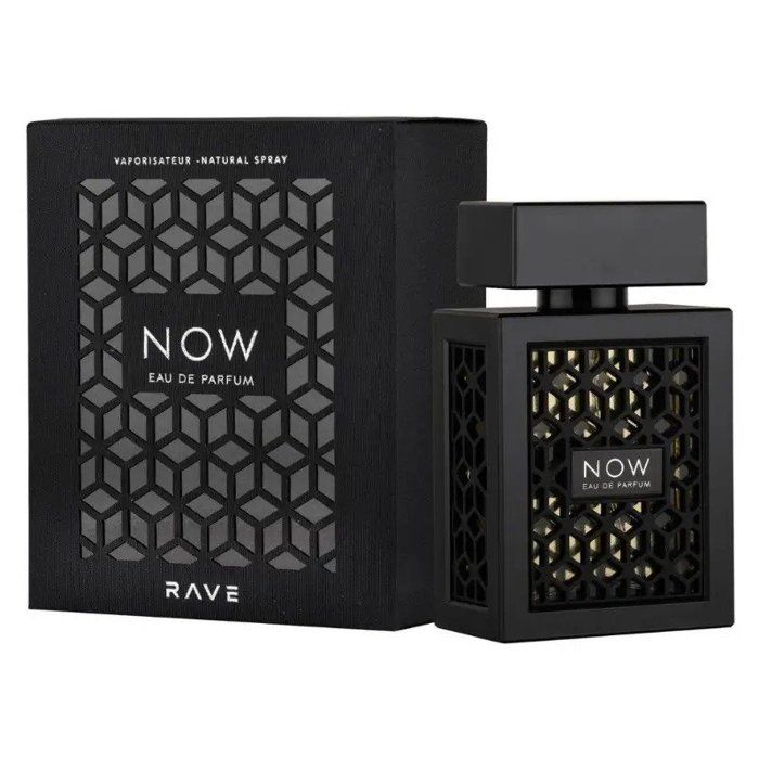 Eau de parfum - RAVE - Now black - 100ml - Cuir - Boisé - Homme