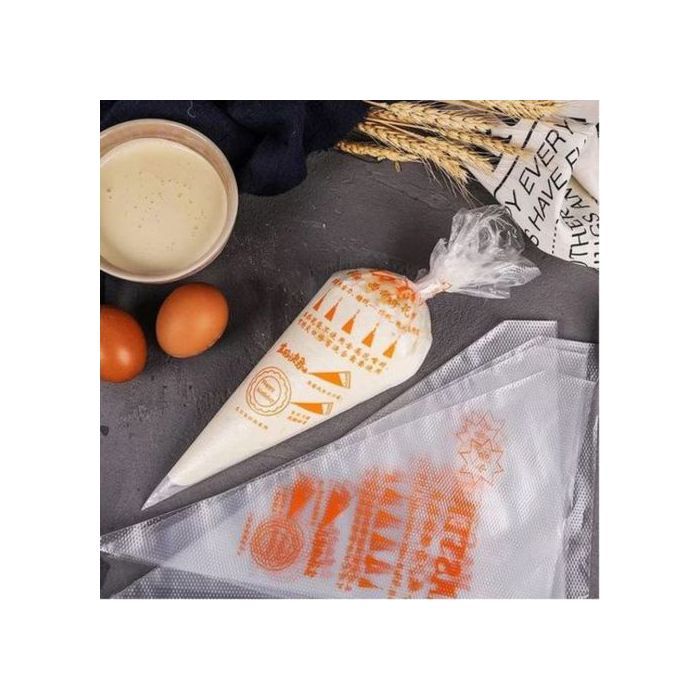 Poche à douille Jetable en Plastique Taille Grande 100 Pcs - Pour glaçage et décoration de gâteau-7