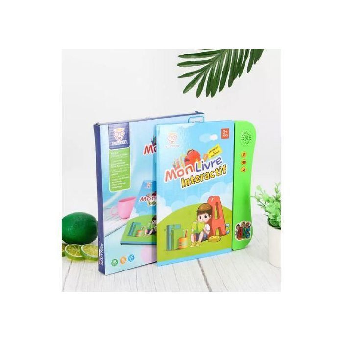 Livre interactif bilingue éducatif Français – Anglais