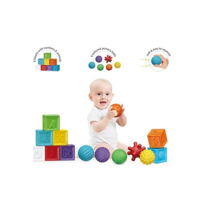 Kids Melody Blocs sensoriels en Silicone