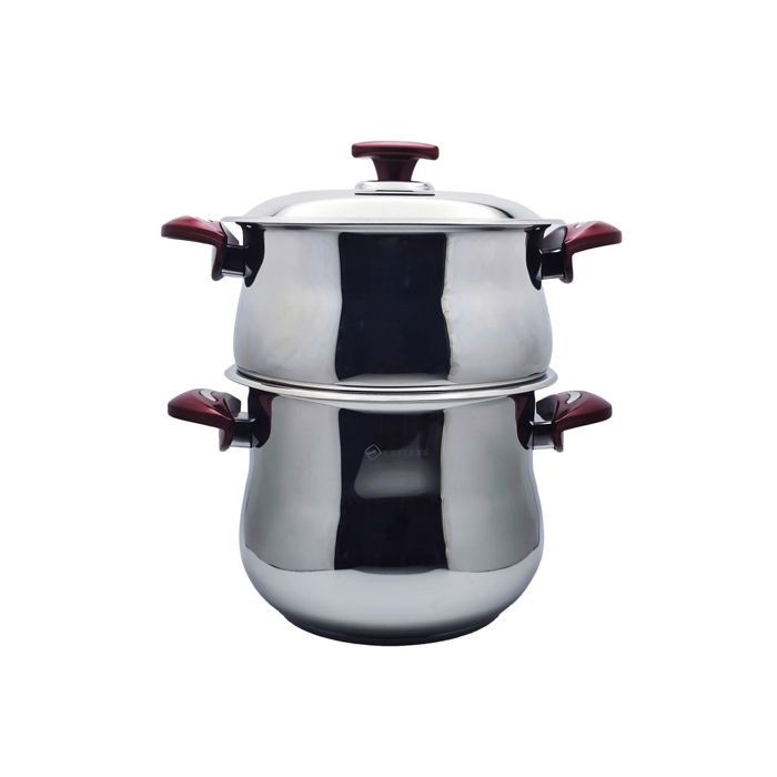 Couscoussier - EXPRESS - 9L - Inox - Tous feux - Couvercle inclus