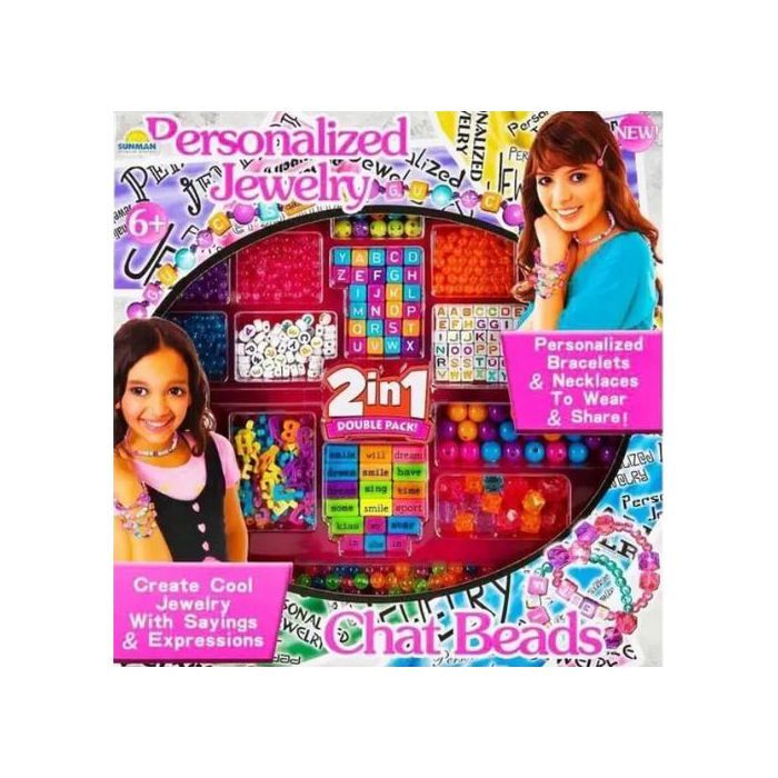 Kit de Bijoux en Perles Création DIY pour Filles  Bricolage & Mode