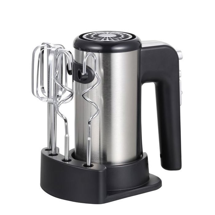 Batteur - PRIMA - 200W - Gris - Mélanger, fouetter, pétrir - Petit électroménager