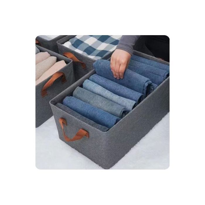 Boîte de rangement pour jeans, organisateur de soutien-gorge, organisateur d'armoire, de pantalons