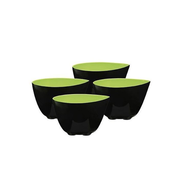 Bols coupelle - PF - Vert citron - 4 pièces - Mélamine - D 8.0 cm