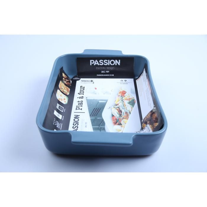 Plat à Four - VKB - 38x26 cm - Gris Royal - Compatible lave-vaisselle