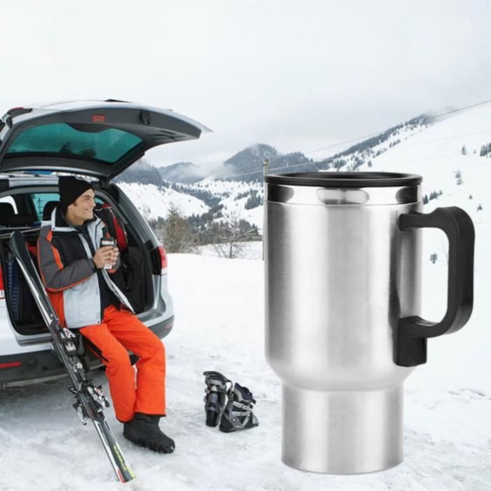 Tasse isotherme en acier inoxydable – idéale pour voiture, travail et voyages