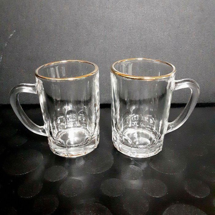 Verre - Non spécifié - Lot de 2 - Résistant au froid et à la chaleur - 300ML - Transparent