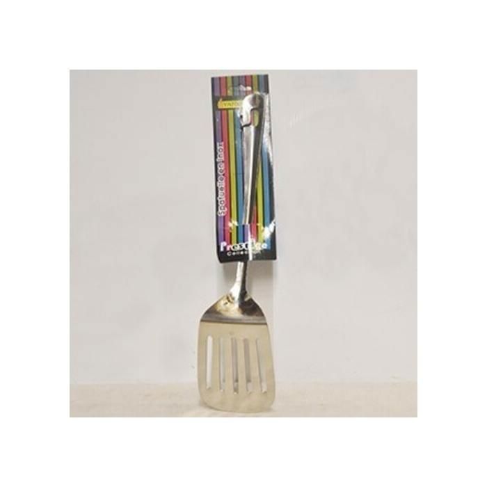 Ustensiles de cuisine - YATOUT HOME - Écumoire inox carré - Louche à spaghetti - Inox - Gris