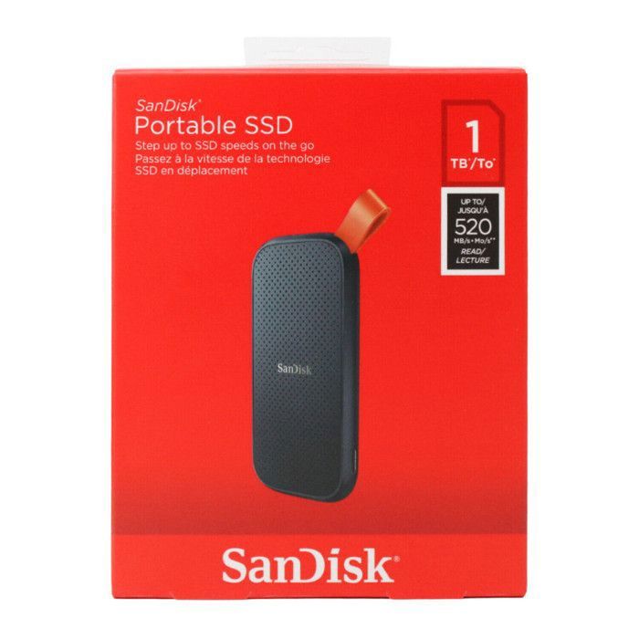Disque dur Portable SSD 1 TO EXTERNE (SDSSDE30-1T00-G26)