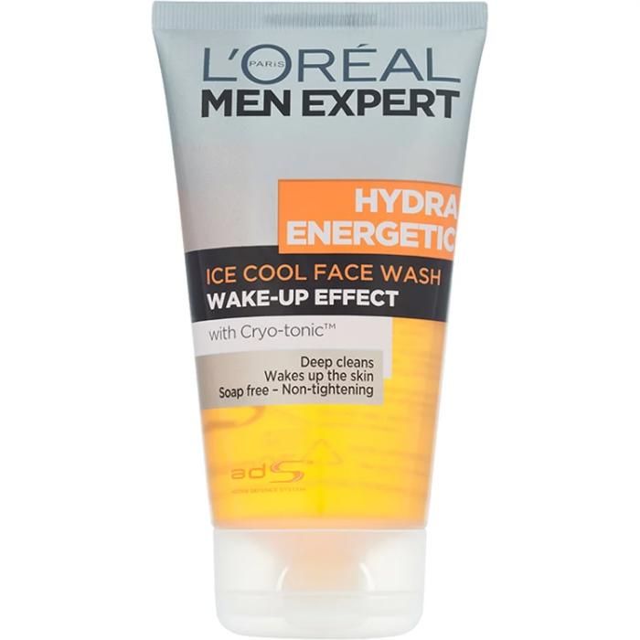 Gel nettoyant - L'Oréal Paris - Men Expert - 149 ml - Effet frais - Tous types de peau