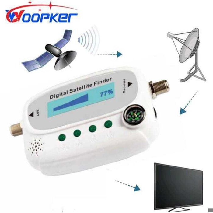 Détecteur de signal satellite - GENERIC - SF08 - Affichage LED - Boussole intégrée - Réglage de sensibilité