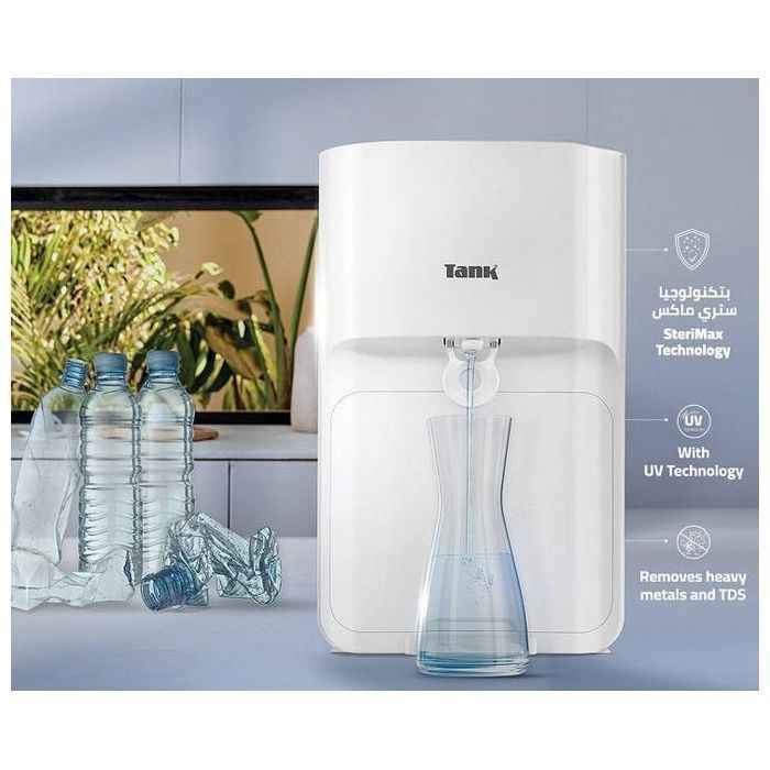 Greenova Tank PRO RO – Filtre Osmose Inverse Professionnel 8 Étapes + UV 99,9 %