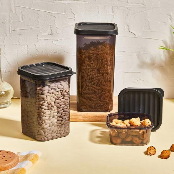 3 boîtes de conservation 400ml / 1,4L / 1,8L S-00106